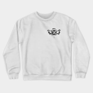 Companion Cube Black Crewneck Sweatshirt